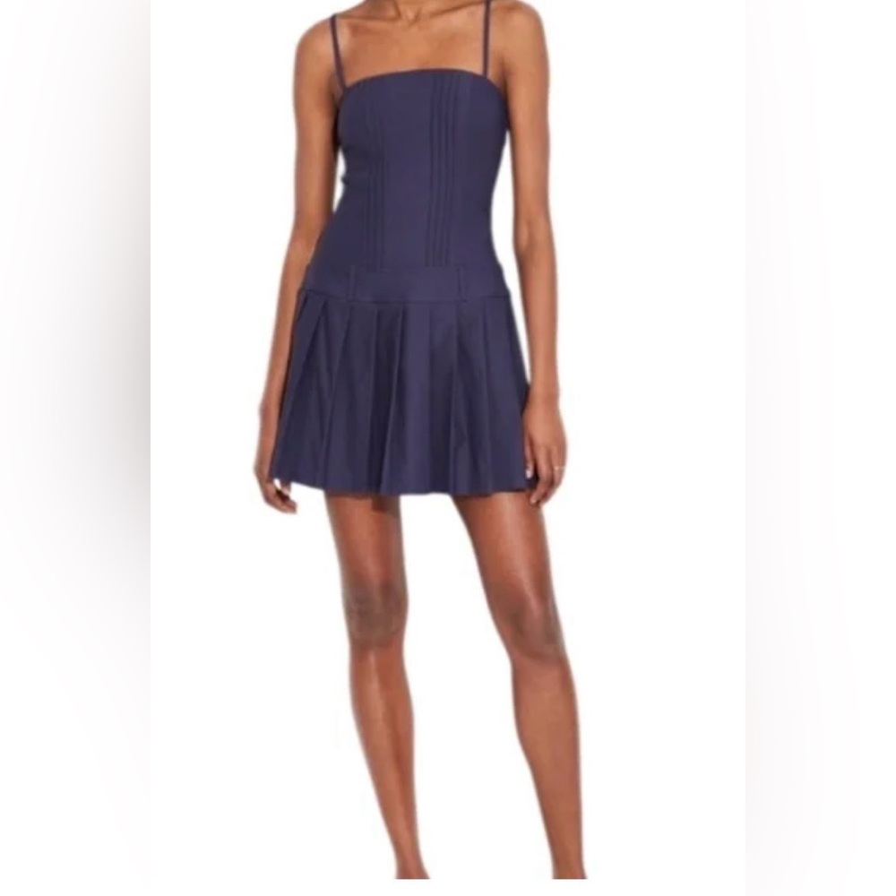 Wild Fable Drop Waist Mini Tennis Dress Purple Adjustable Straps NWT XL